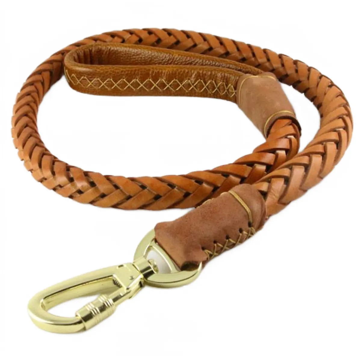 Comparer les prix de Laisse de chien en cuir authentique Leader Pet Tissé Laisse de chien épaisse à la main Ceinture d'entraînement pour animal de compagnie extra large pour Husky Golden Retriever   Laisse de chien   Laisse de chien en cuir authentique