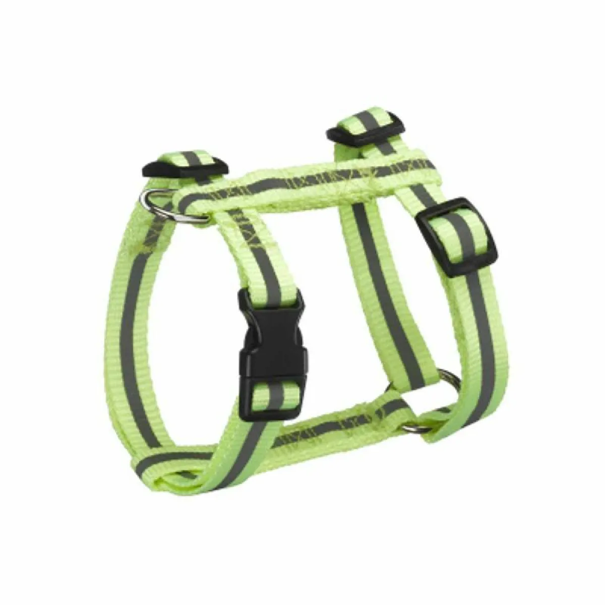 Meilleurs prix pour harnais reglable pp avec bande reflechissante l35 a 50cm*l15mm - coloris jaune