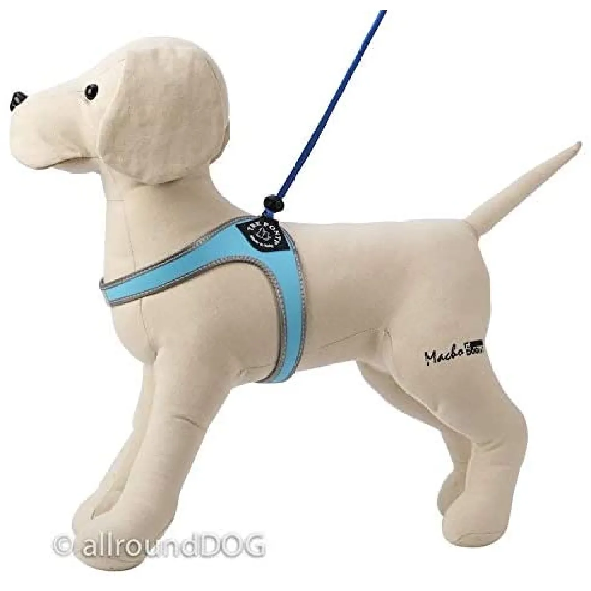 Meilleurs prix pour Tre Ponti Easy Fit Classic Fix Harnais pour Chien Bleu Taille 4