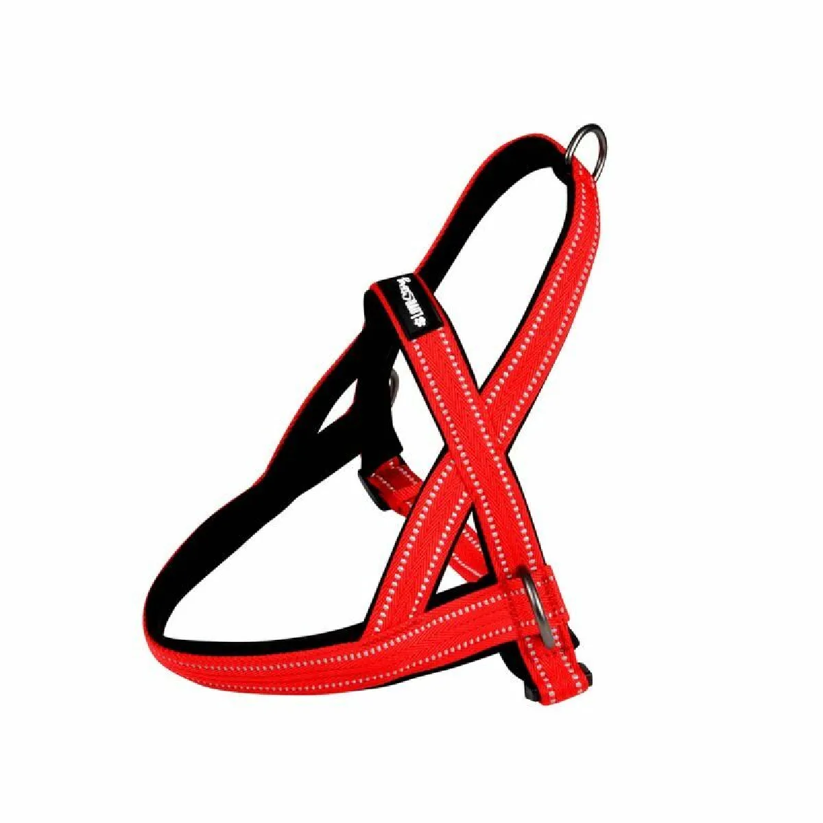 Harnais Norvégien Expert Réglable 95cm Rouge
