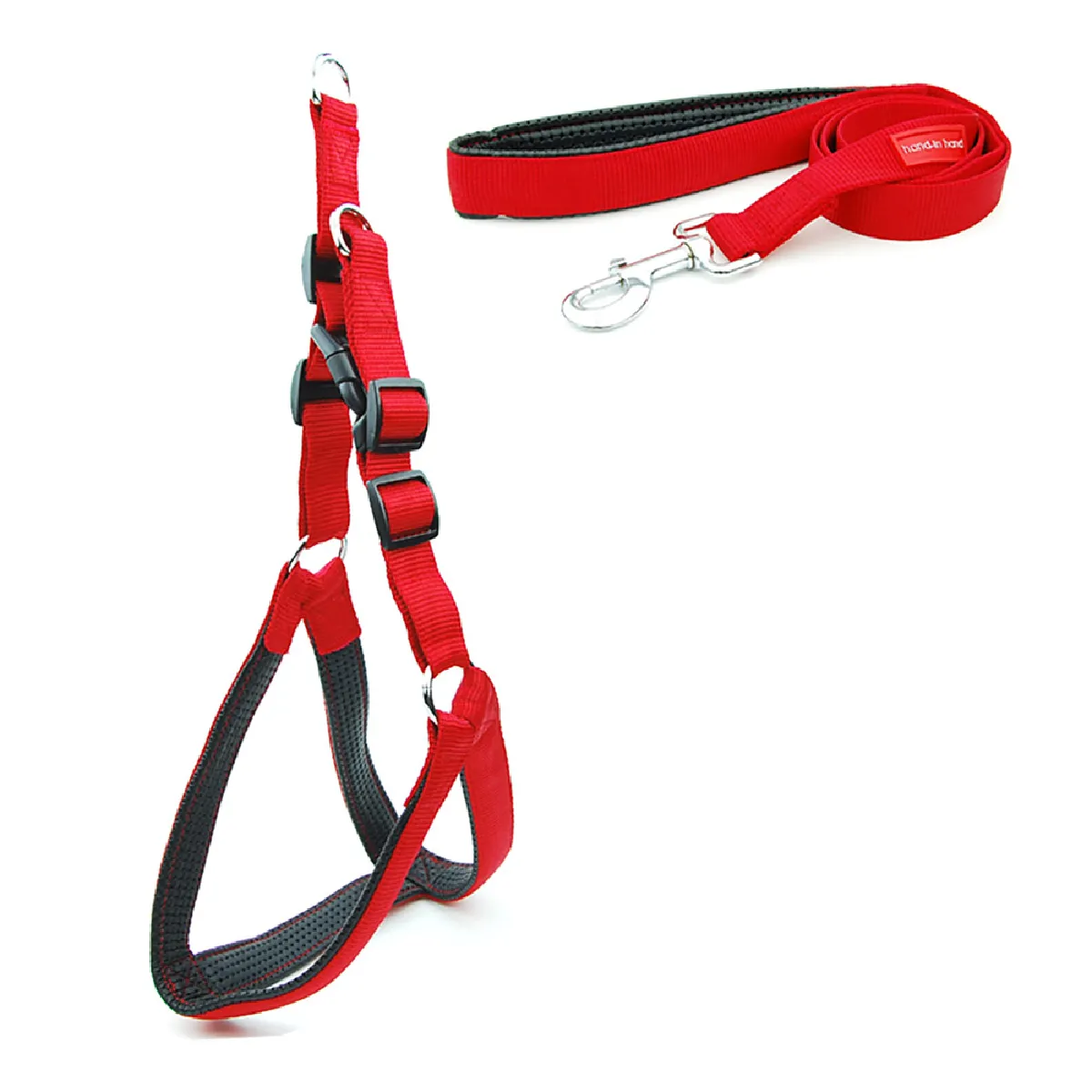 Comparer les prix de Laisse à corde remplie pour chiens Laisse à harnais en nylon réfléchissant pour gros chiens Course à pied Sport en plein air