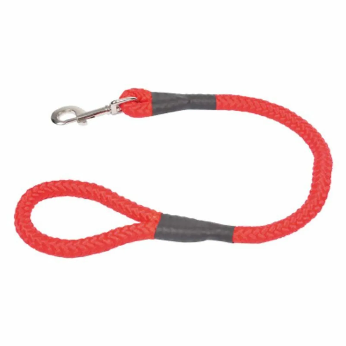 Comparer les prix de laisse forte ronde nylon 60cm*largeur 16mm - rouge