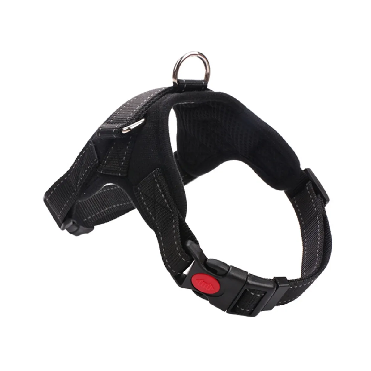 Comparer les prix de YP Select Sangle de poitrine anti-déflagrante pour chaîne de chien pour chien en laisse - 4 noir XL