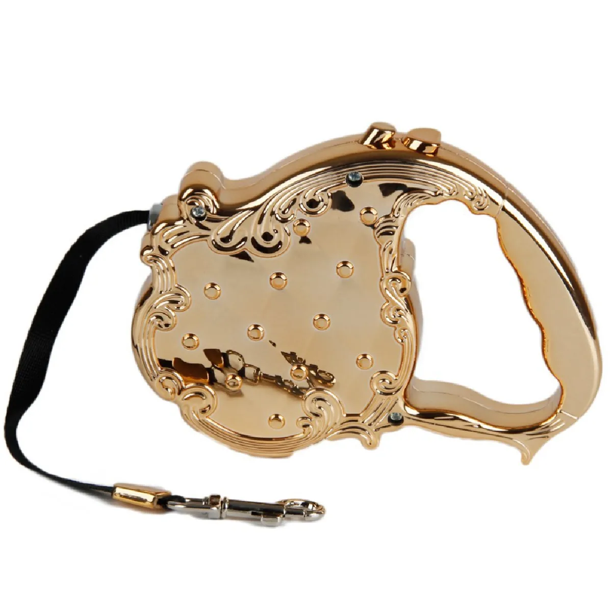 Meilleurs prix pour Luxury Gold Laisse Rétractable - 3m