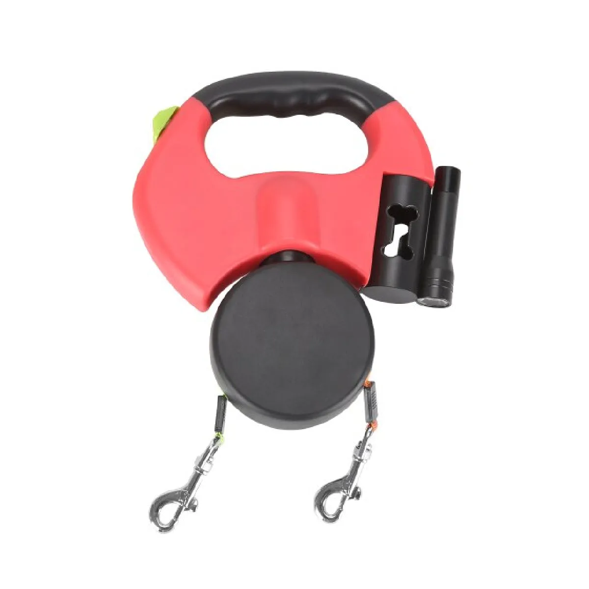 Meilleurs prix pour 1 Couleur Laisse rétractable Double Chérie Zéro Enroulement Double Rotation Deux Chiens Chien à pied Laisse ajustable pour animaux de compagnie Fournitures pour animaux de compagnie