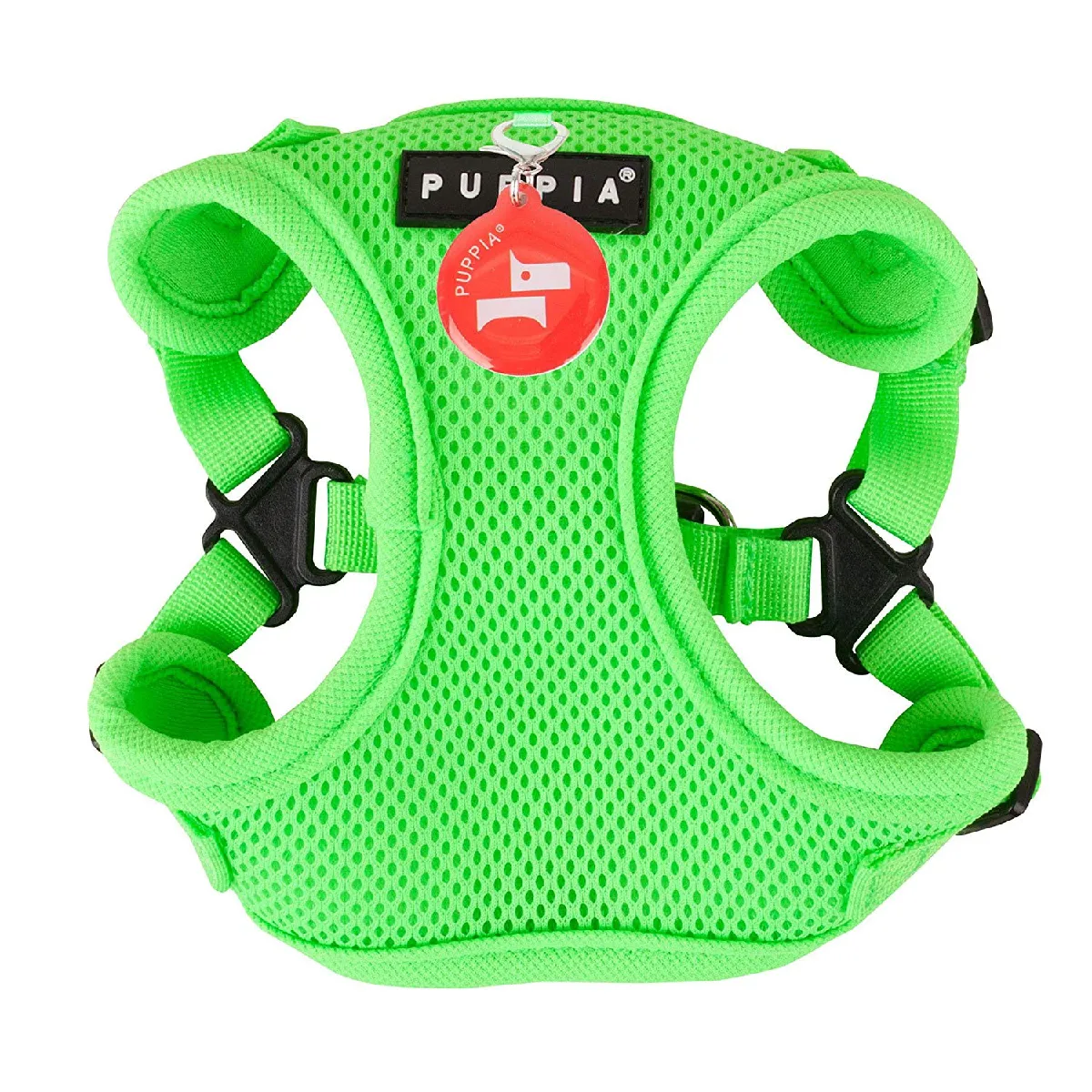 Meilleurs prix pour Puppia Neon Soft C Harnais pour Chien Vert Taille S