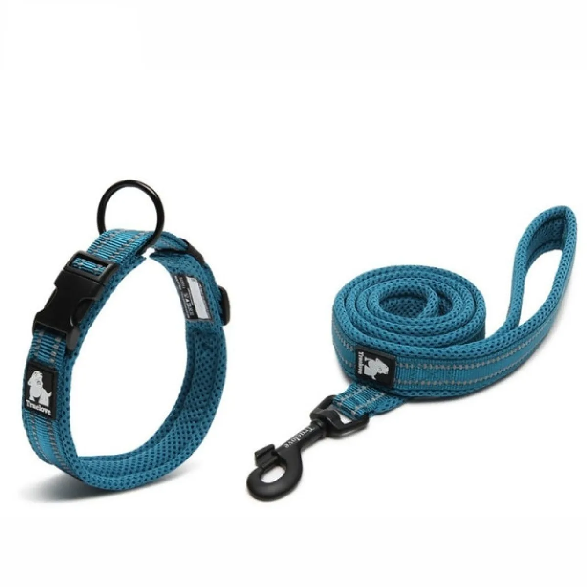 Comparer les prix de Ensemble de collier et de laisse pour chien facile à utiliser en nylon Collier réglable Laisse d &'entraînement pour chien Fournitures réflectrices pour animaux de compagnie   Laisse d &'entraînement