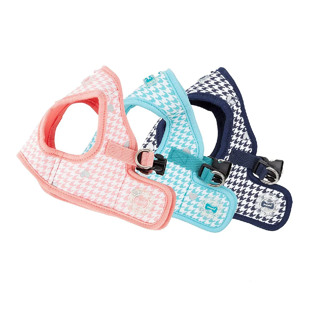 Comparer les prix de Puppia Aggie B Harnais pour Chien Forme Gilet Bleu Taille XS