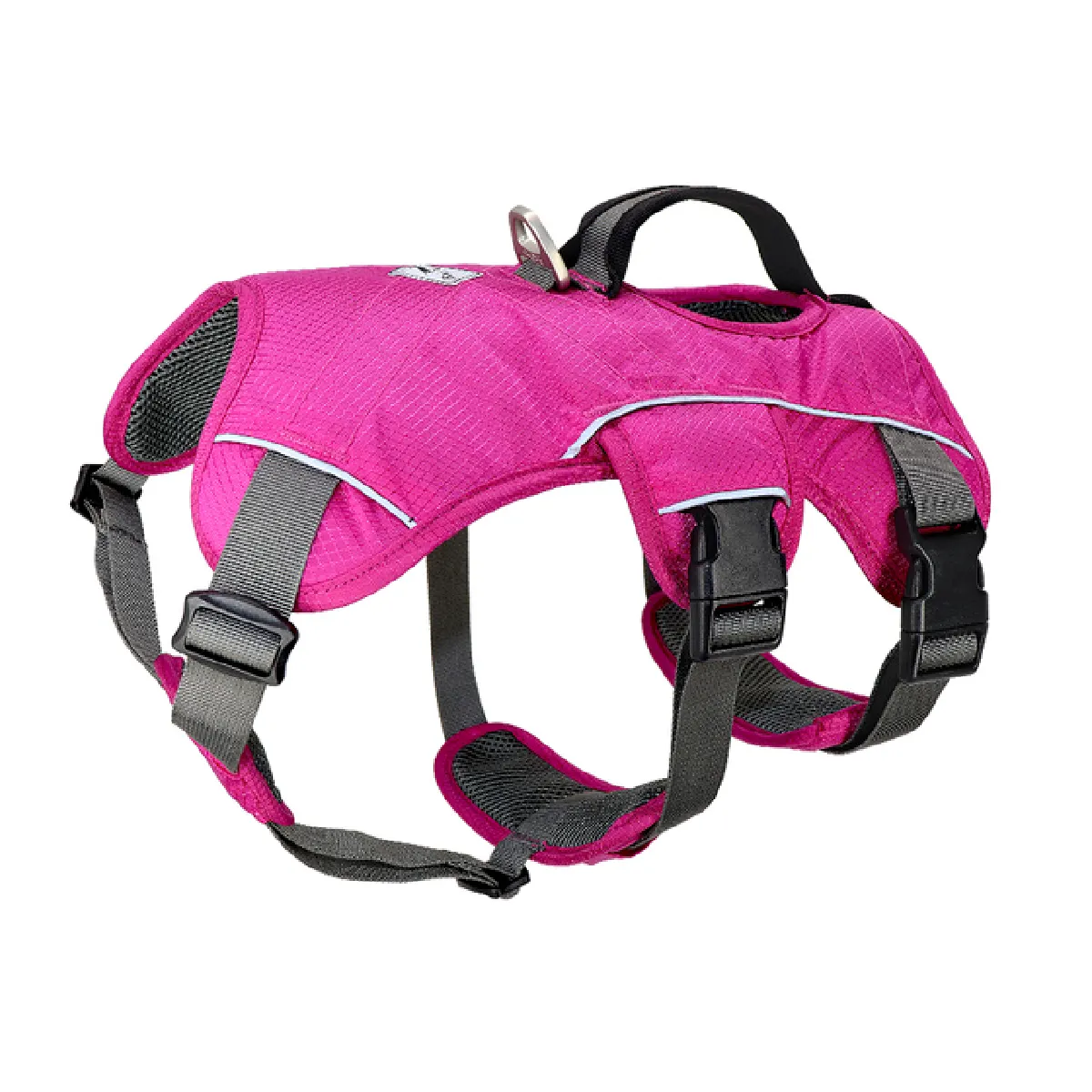 Meilleurs prix pour Gros cordon de chiens nylon nylon réfléchissant animal de compagnie gros cordon de chiens réglable, pas de gilet de chien tirant pour pitbull chiens de taille moyenne   harnais (rouge)
