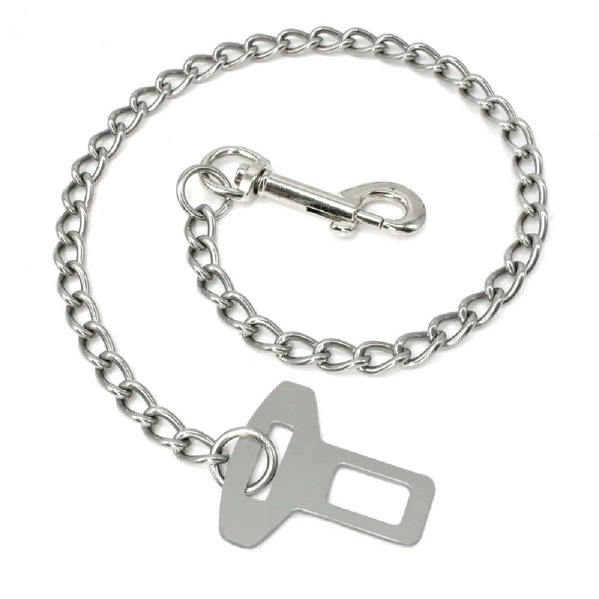 Meilleurs prix pour Lacets pour chiens en acier inoxydable Ceintures de sécurité pour chiens Ceintures de sécurité pour animaux de compagnie Fournitures pour chiens Levers de sécurité Produits de traction pour voitures