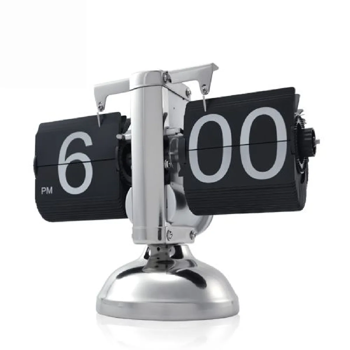 Yonis Argent Horloge Quartz Rectangulaire
