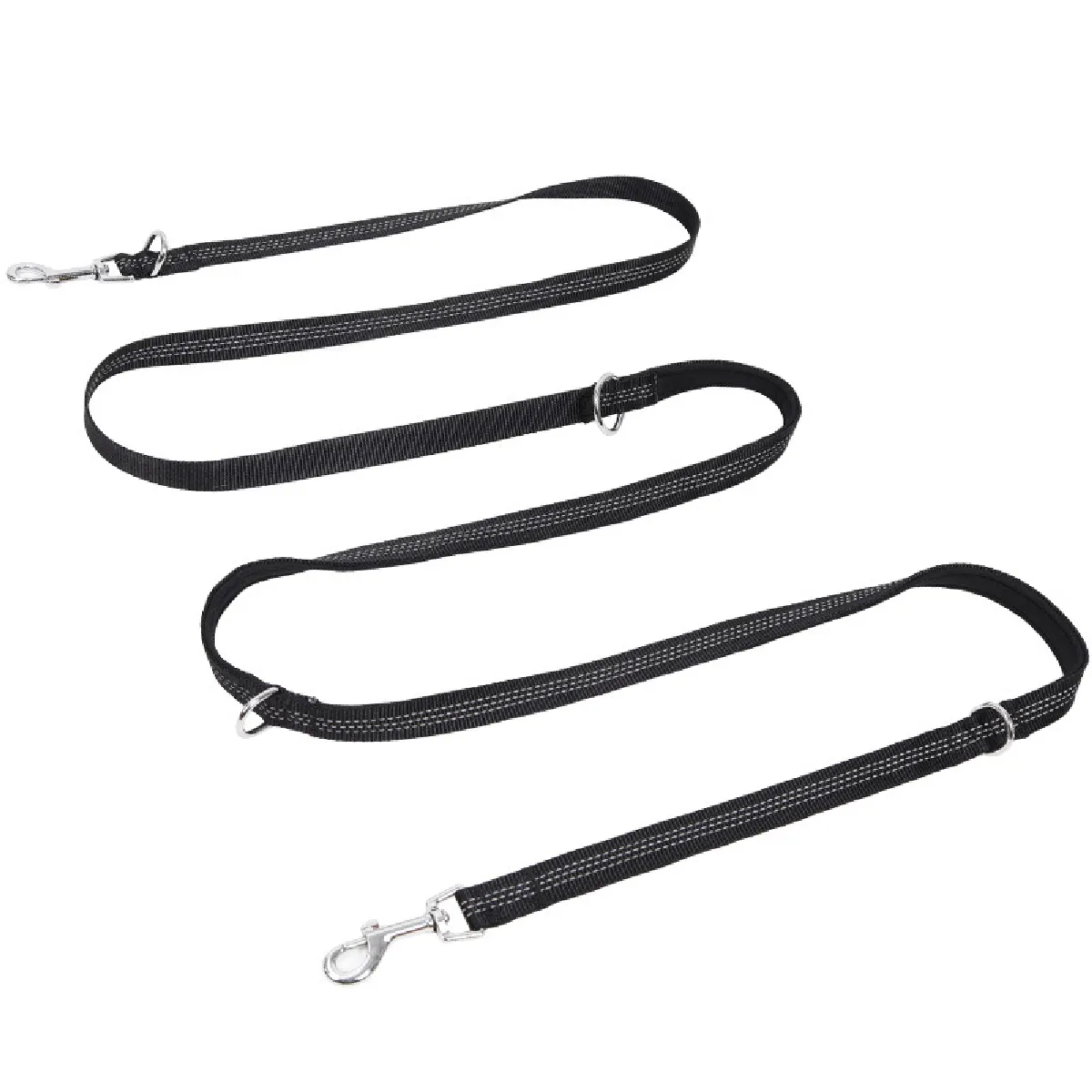 Meilleurs prix pour Laisse pour chien en nylon multifonctionnelle antidérapante et réflectrice Poignée de remplissage pour chien Corde extérieure Bracelet Laisse de traction