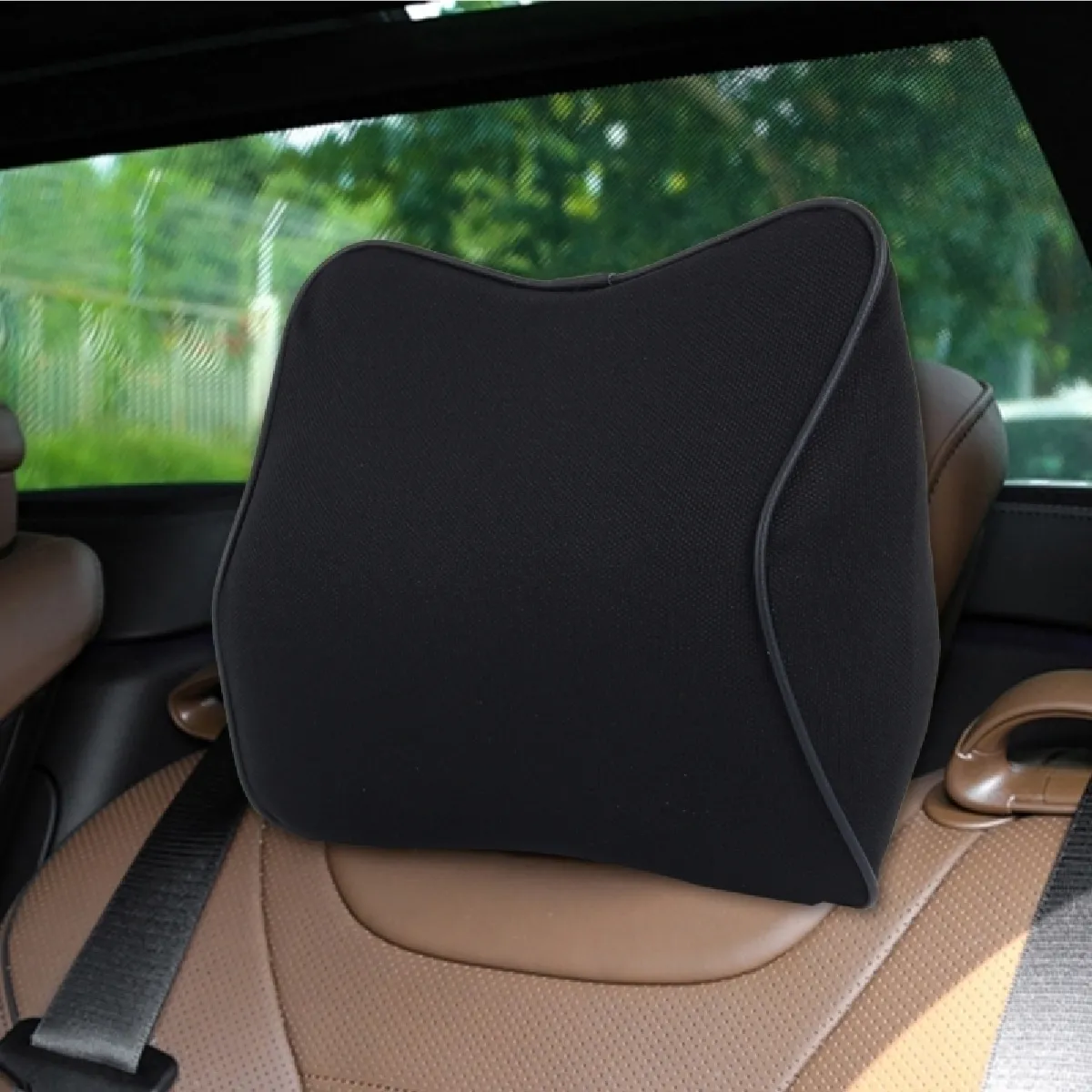 Meilleurs prix pour FUDAOCHE Voiture Saison Universelle Stretch noir Coton Taie d'oreiller