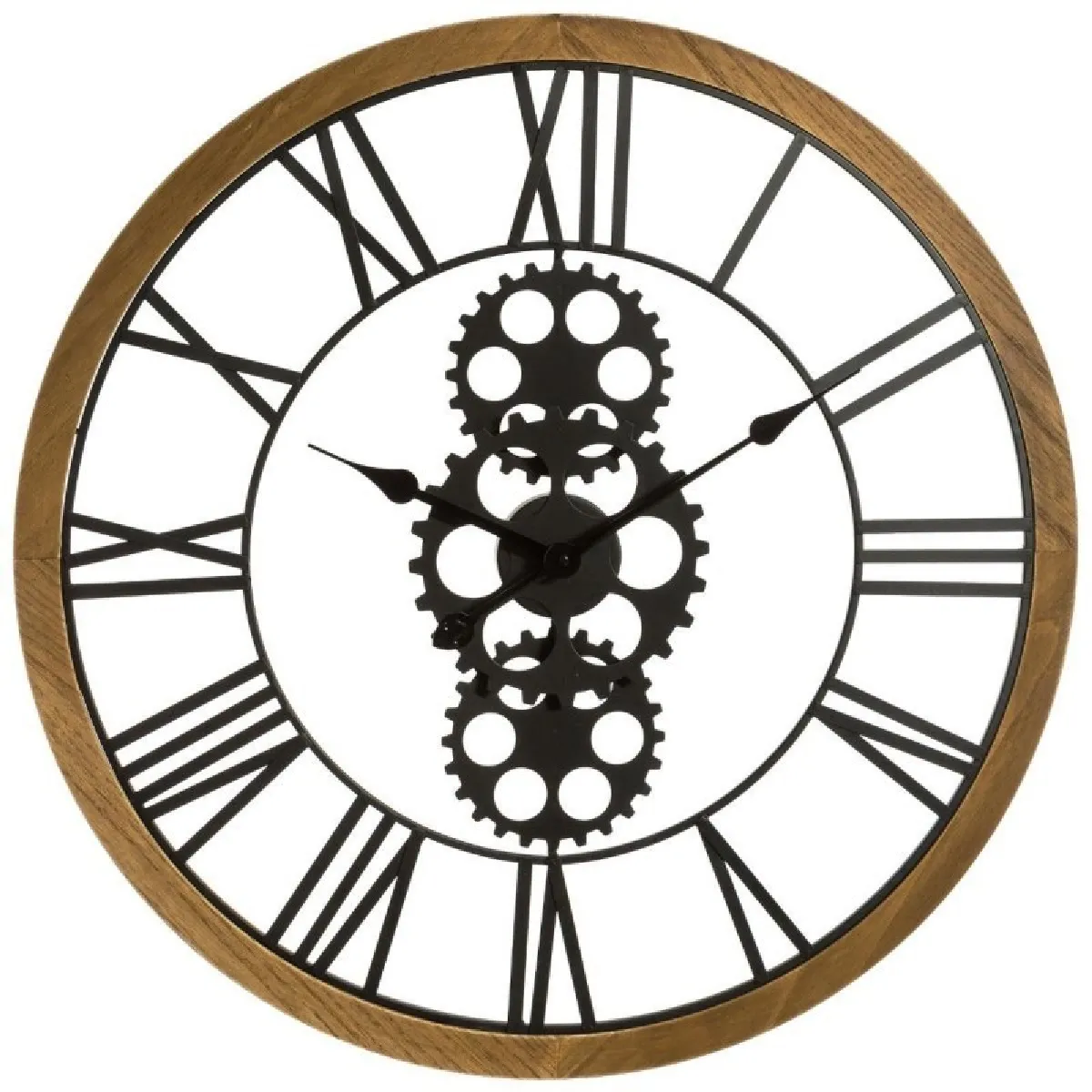 ATMOSPHERA - Horloge Murale - Grand Format - Noir - Image 2