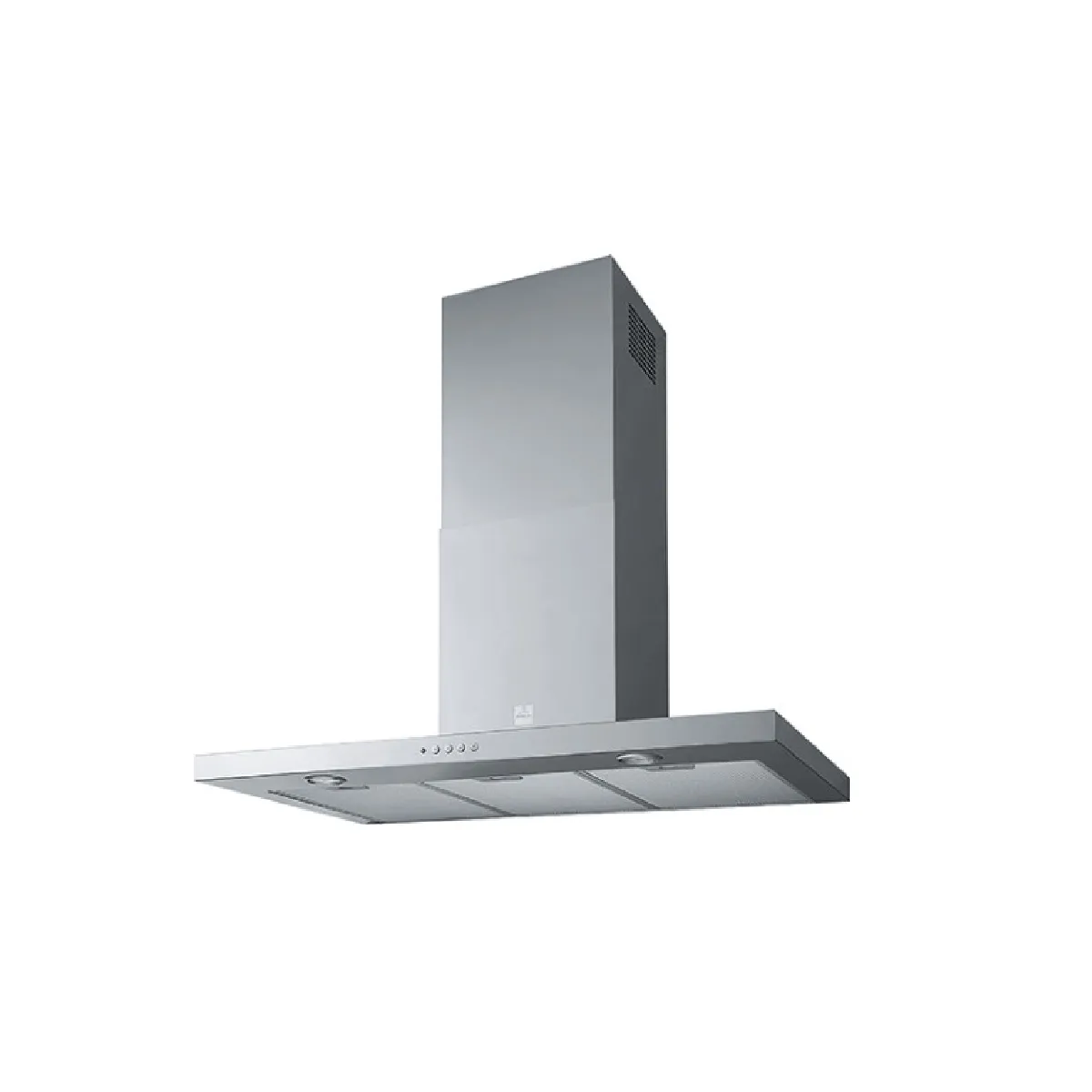 ROBLIN Hotte d&eacute;corative murale 90cm 64db 741m3/h inox - 6510622 - Ikos - 