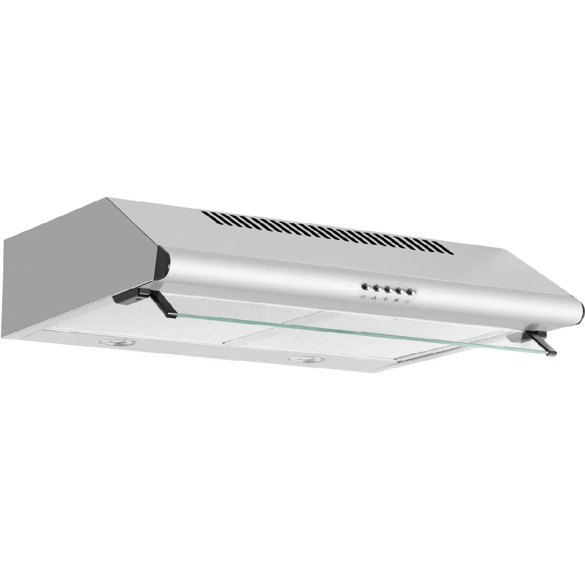 GLEM Hotte casquette 60 cm 350 m3h inox GHC640IX - vue 2