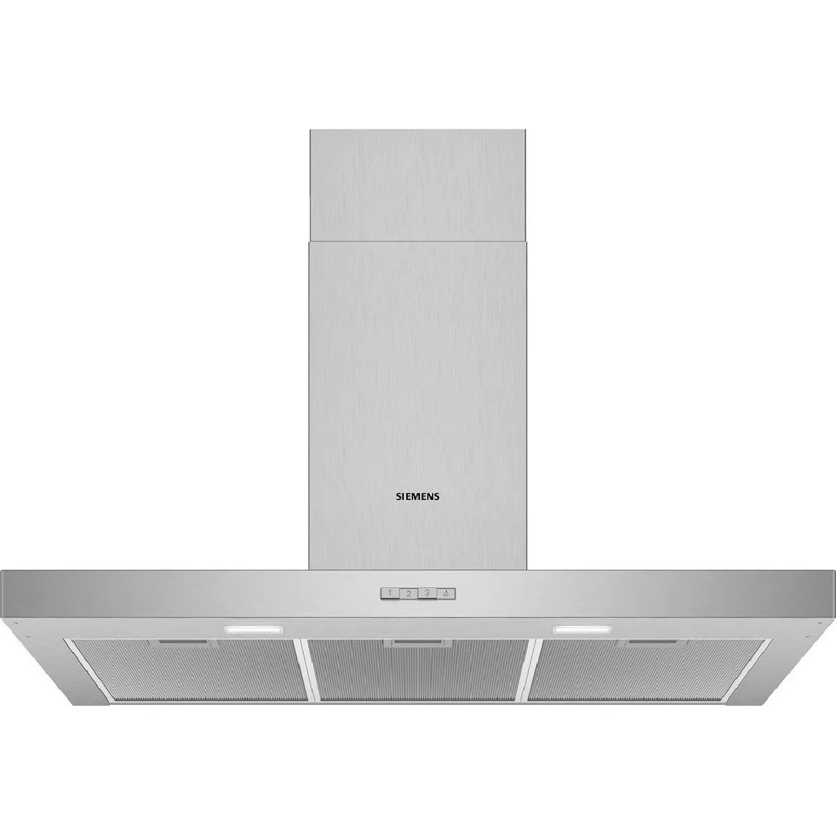 SIEMENS Hotte décorative 90 cm 619 m3h inox LC96BBC50 - vue 2