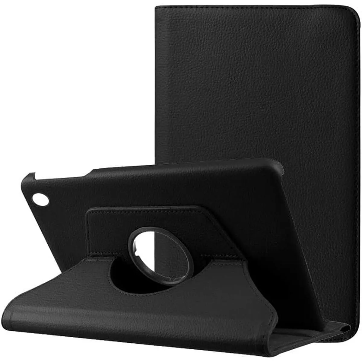 Cool Housse tablette en plastique et similicuir M10 PLUS - 10,6 pouces - Noir
