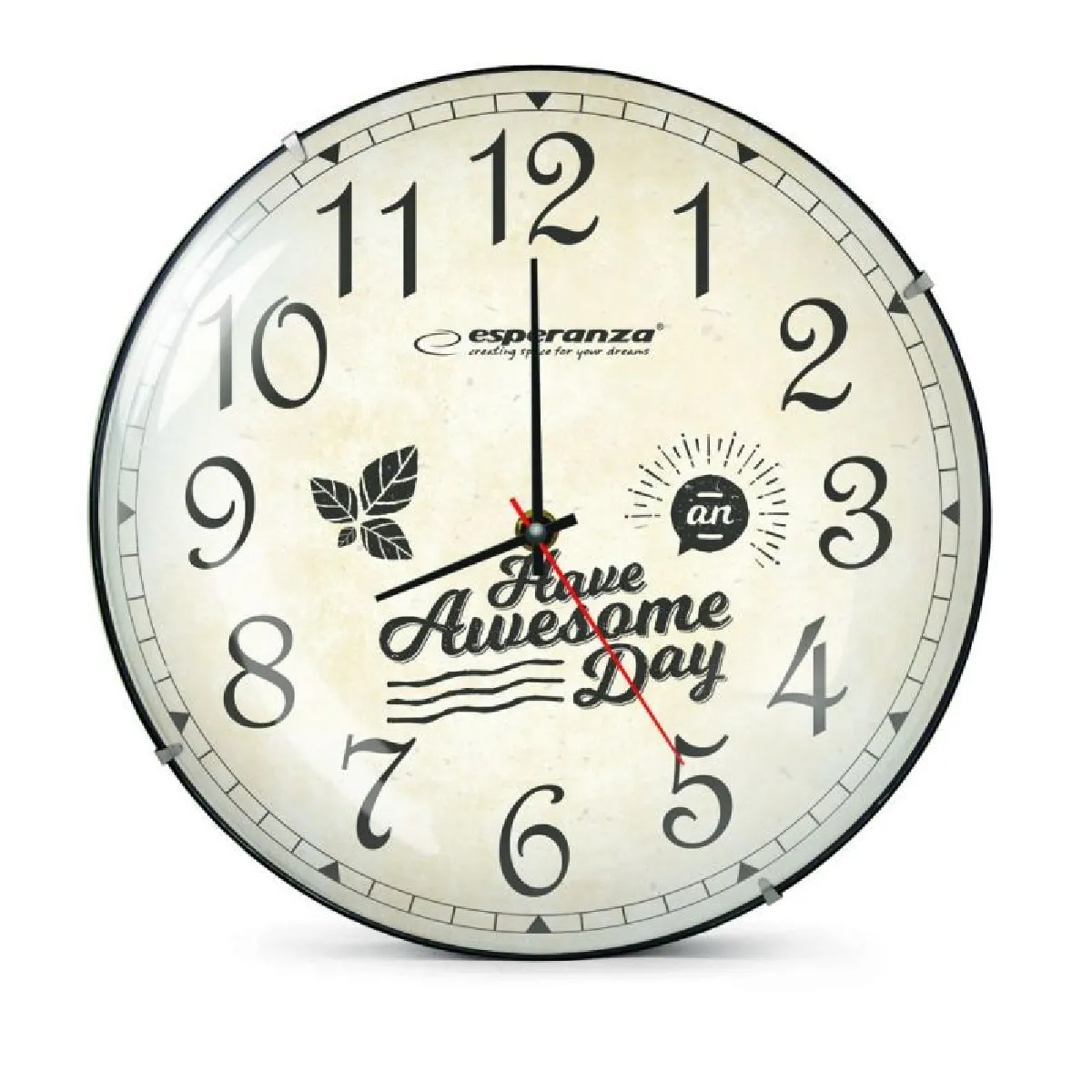 Esperanza Horloge Murale Ronde - Motifs