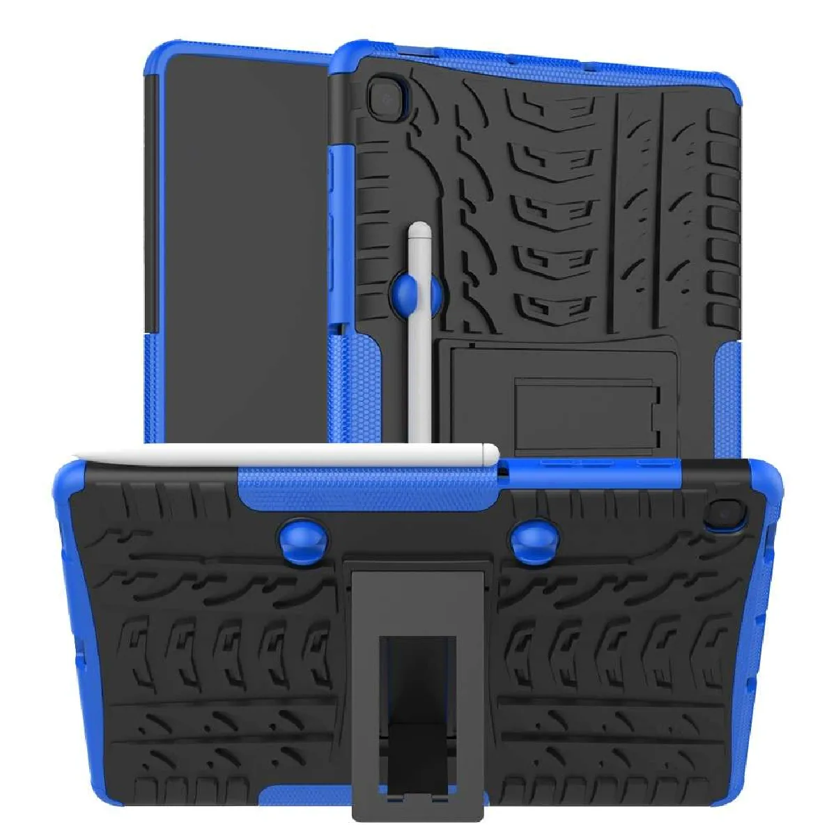 Htdmobiles Bleu Housse Tablette Antichoc Pour Samsung Galaxy Tab S6 Lite - 10,4 Pouces