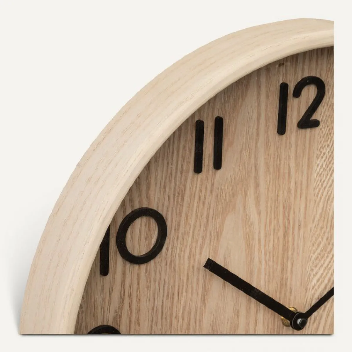 Atmosphera Beige Horloge Murale Ronde