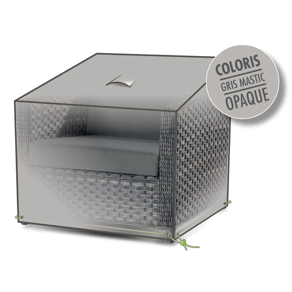 JARDILINE Housse de protection pour fauteuil de jardin