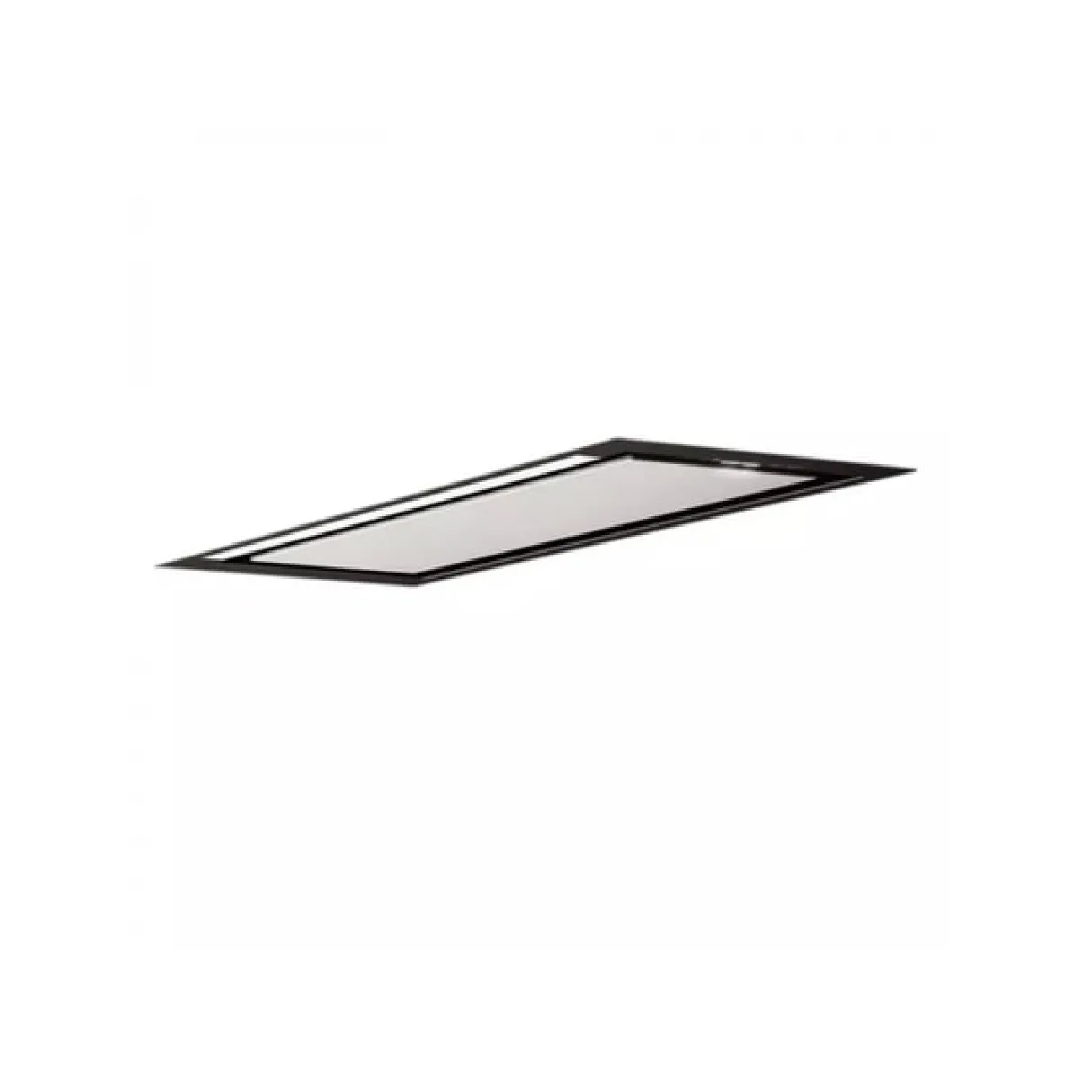 Elica Blanc Groupe Filtrant Hidden Inox Et Verre 60 Cm