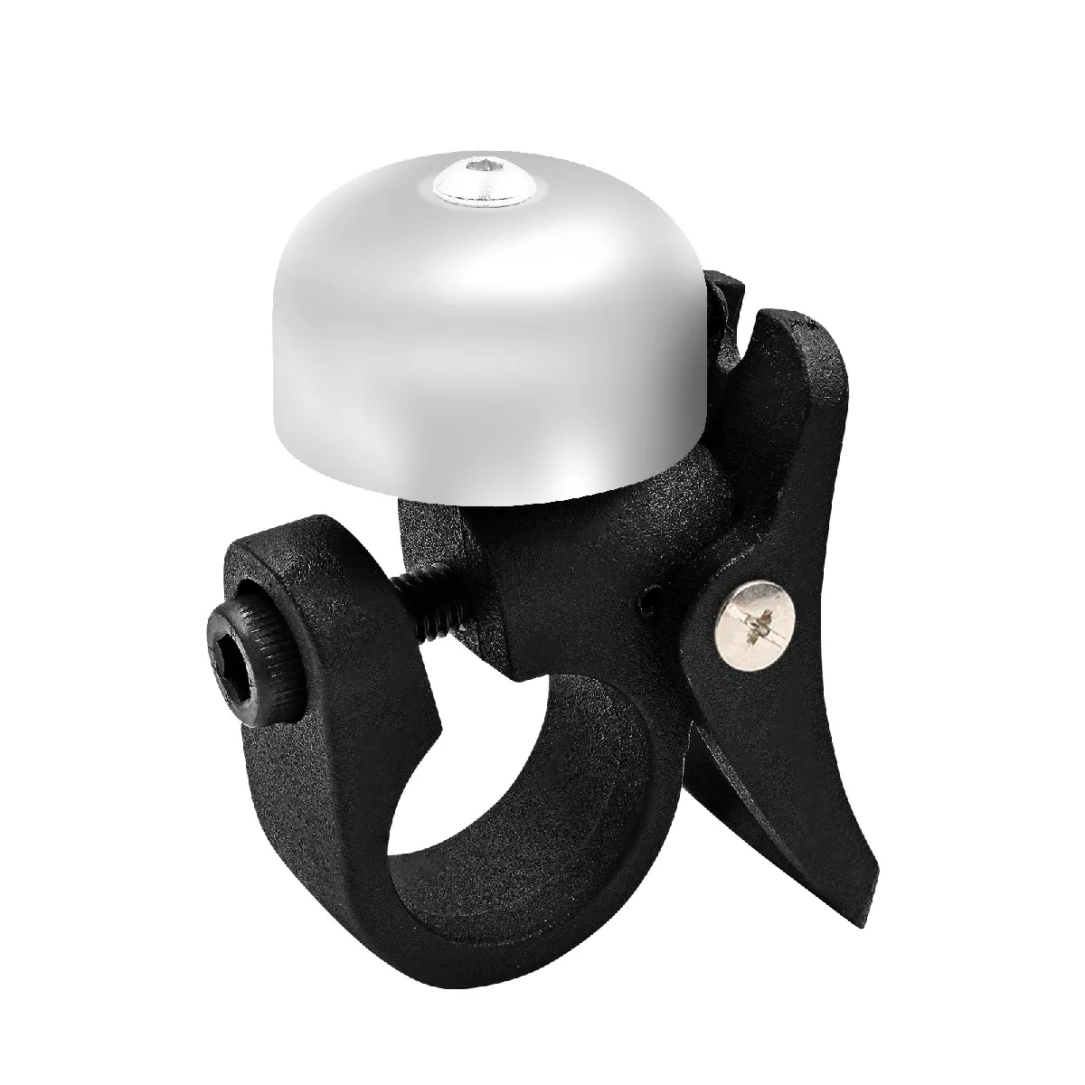 Non Communiqué Gris Sonnette Pour Xiaomi M365, Pro, 2, 3, 1S Et Essential Attache Potence Avizar - Image 2