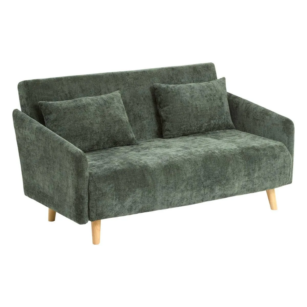 ATMOSPHERA Canap&eacute; clic-clac Milo 2 places vert -  Cr&eacute;ateur dint&eacute;rieur