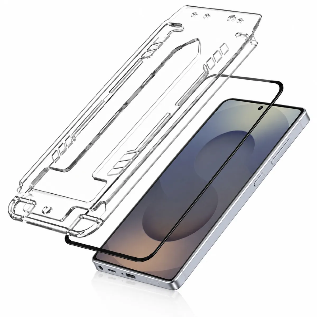 3Mk Noir Verre Pour Galaxy S25 Ultra / Transparent