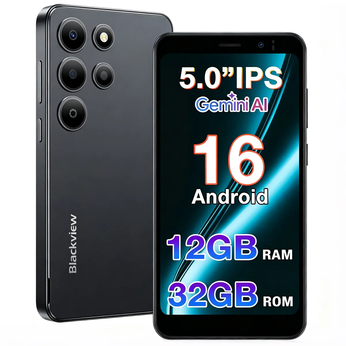 BLACKVIEW  WAVE 2C - 3GB RAM 32GB ROM - Noir