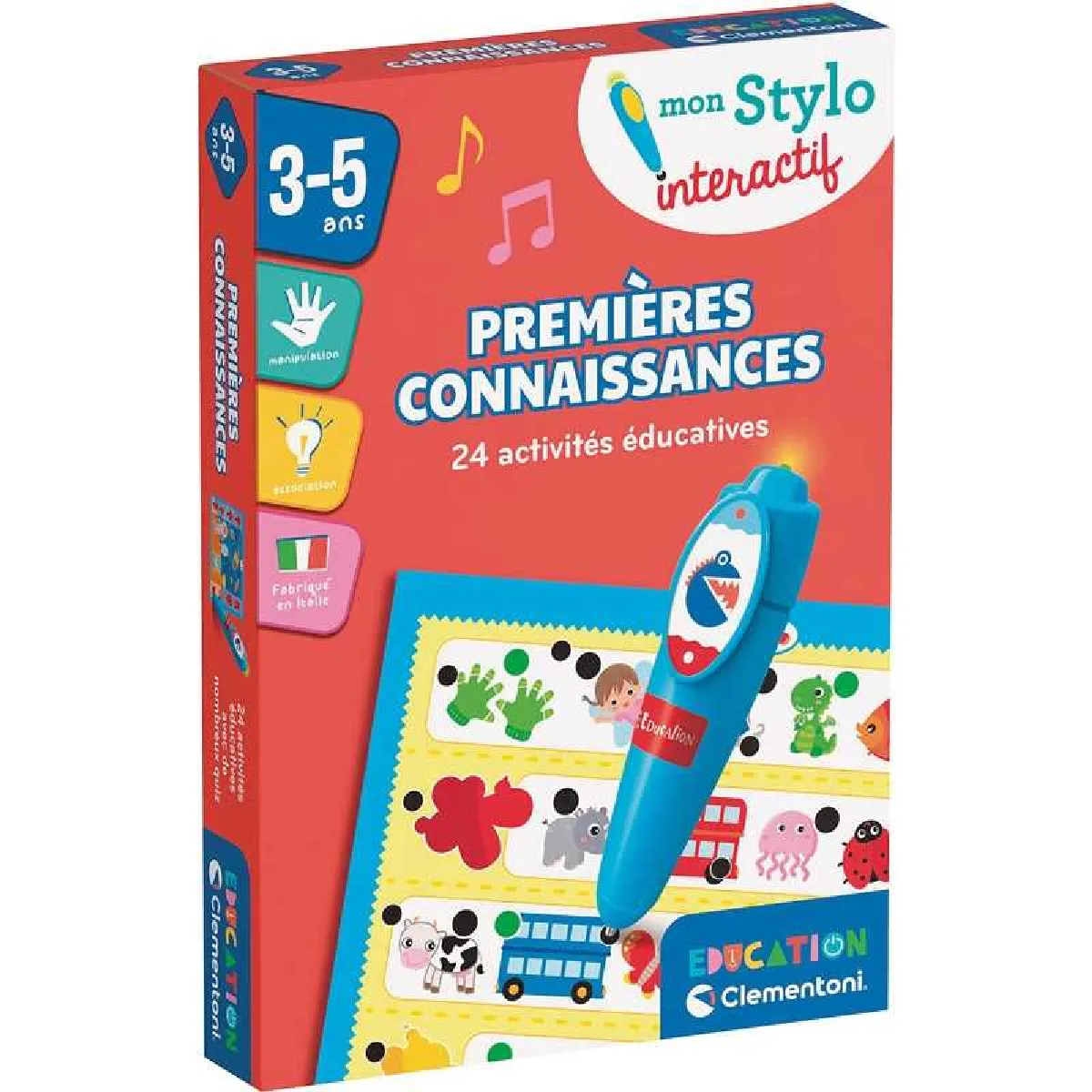 Mon Stylo Interactif Premières Connaissances Clementoni La Boite - vue 6