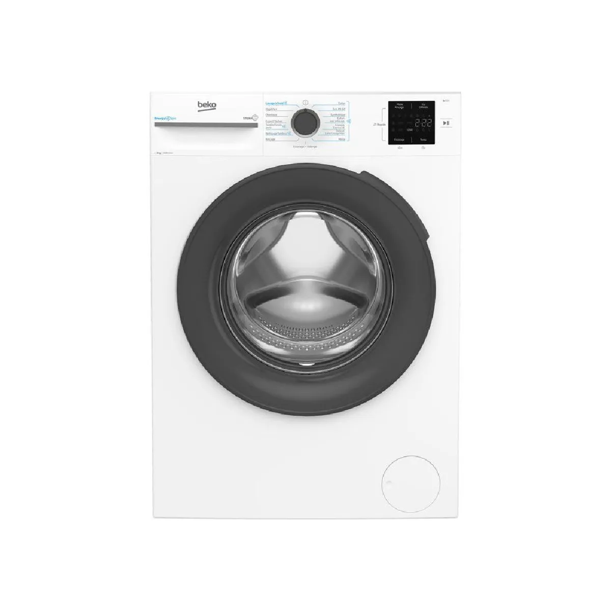 Lave linge hublot BEKO BMEDWFT38411 8 kg Induction L60cm 1400 trsmin Classe A / Hublot - vue 6