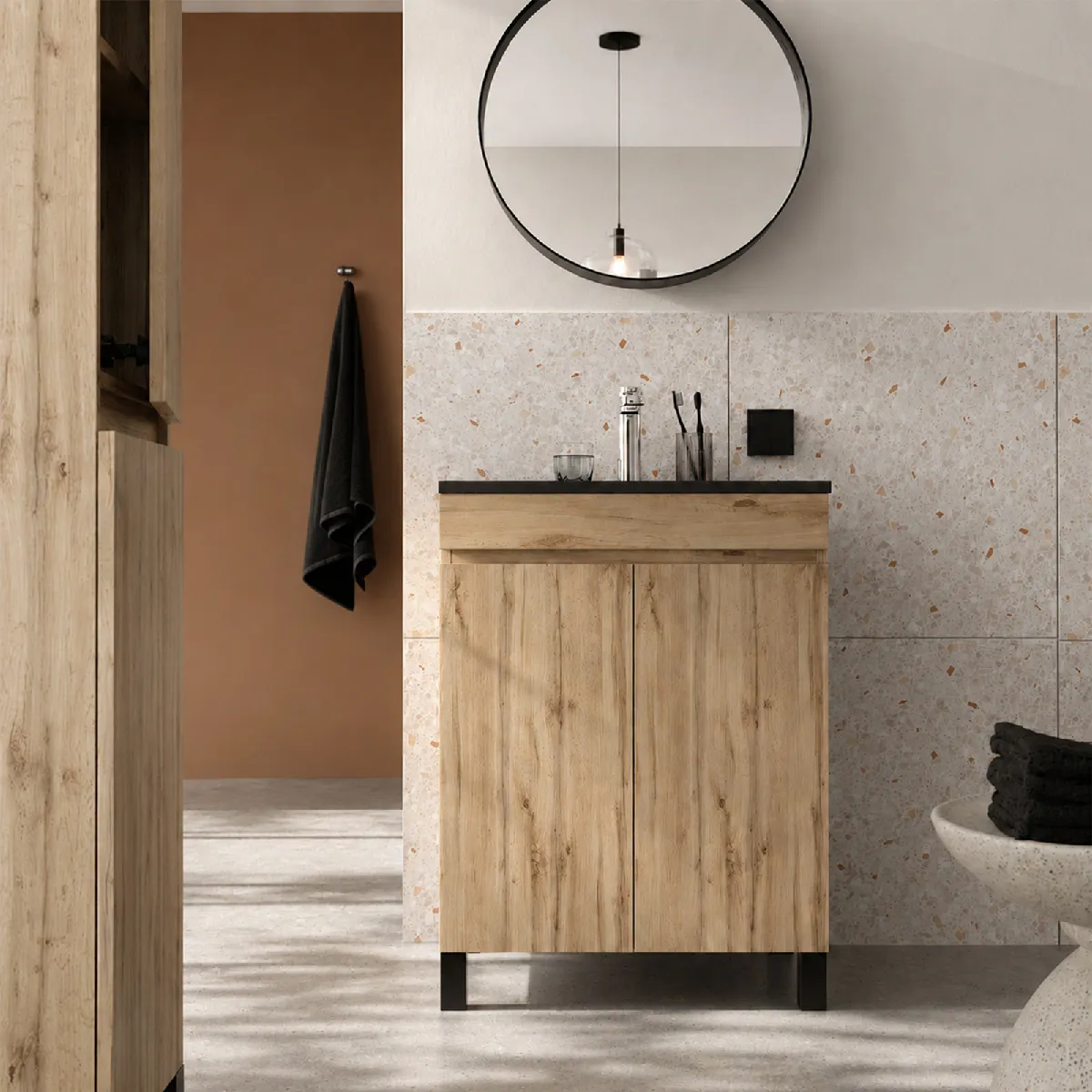 Meuble salle de bain 50 cm