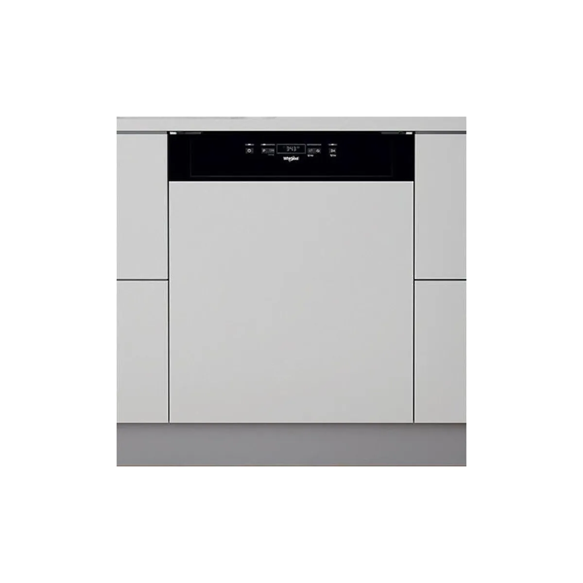 Lave vaisselle Whirlpool W3PFD636B semi intégrable 60 cm 14 couverts panneau de contrôle 5 programmes 46 dB Neuf - vue 4