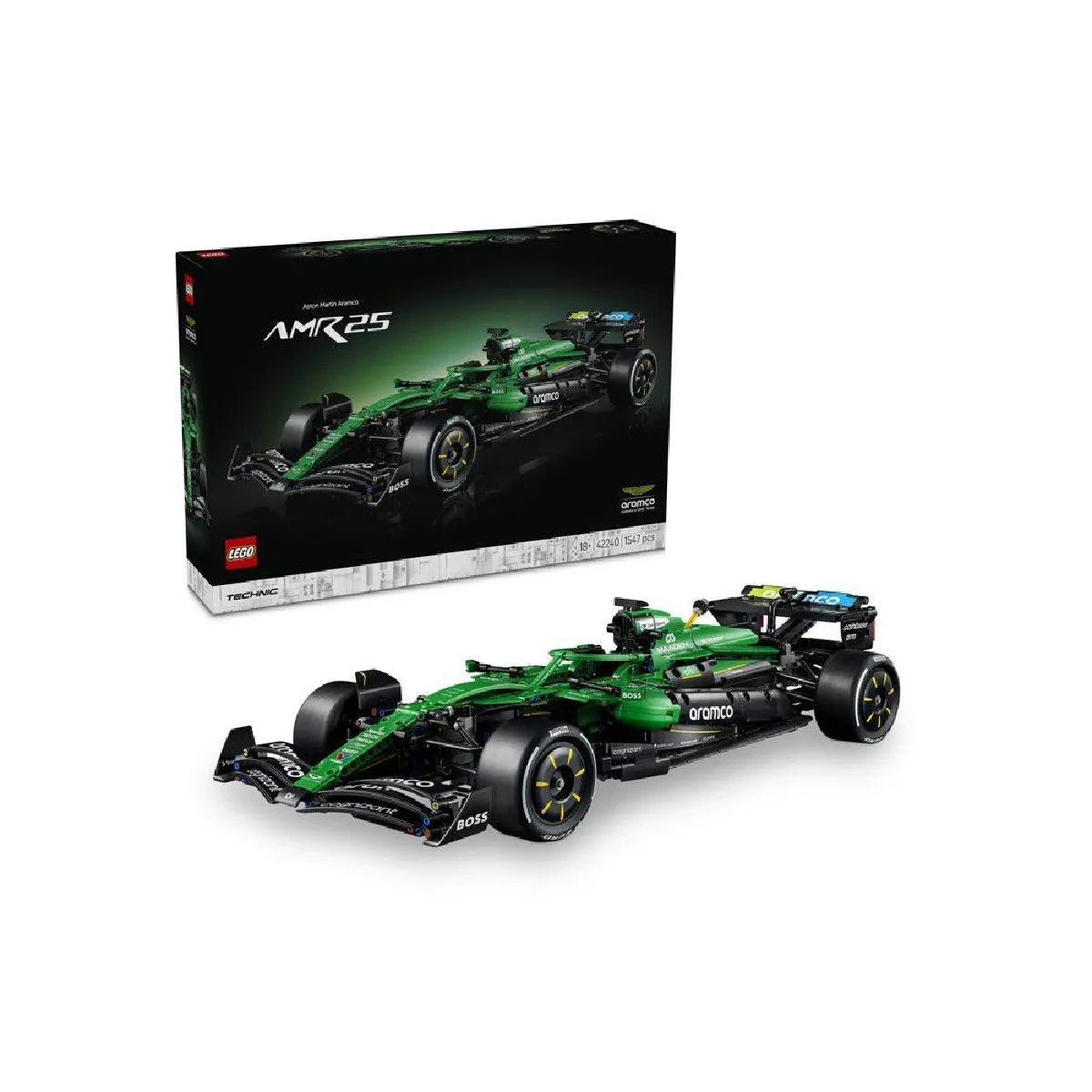 LEGO Technic - Voiture Aston Martin Aramco AMR25 F1 - 42240