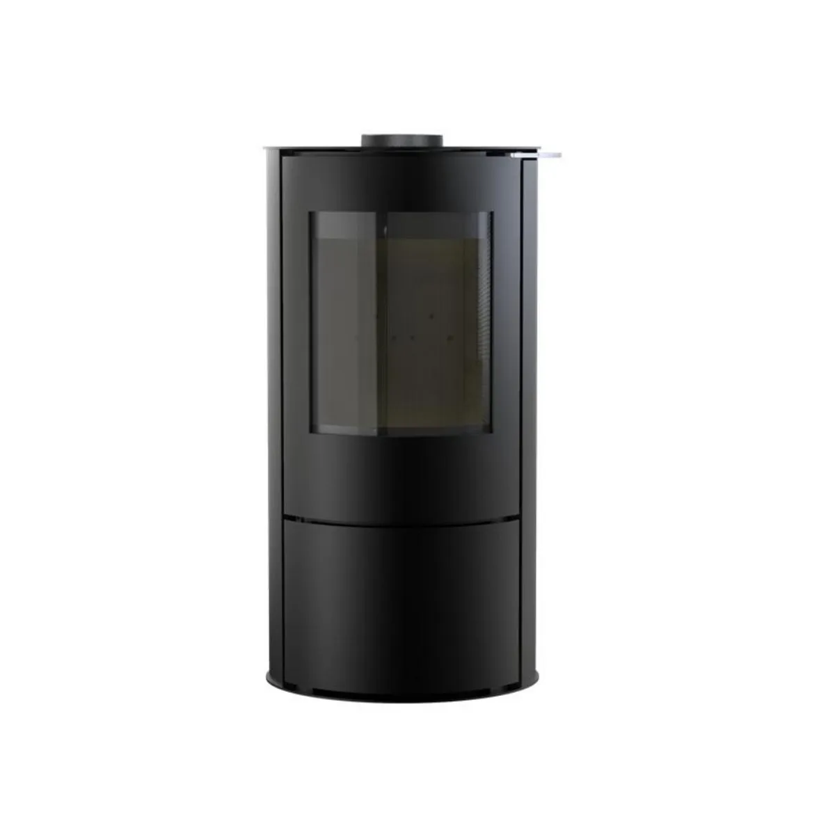 SUPRA Po&ecirc;le &agrave; bois 6kw noir - LEONIE - Longiligne - 