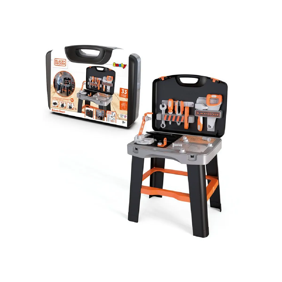 Atelier de bricolage Smoby + Decker Etabli Bricolo Smart - vue 6