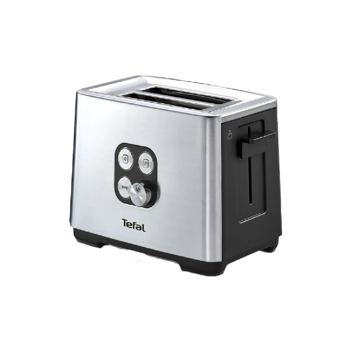 Tefal Grille-pain - TT420D30 - 900 W - 2 tranches - Acier inoxydable