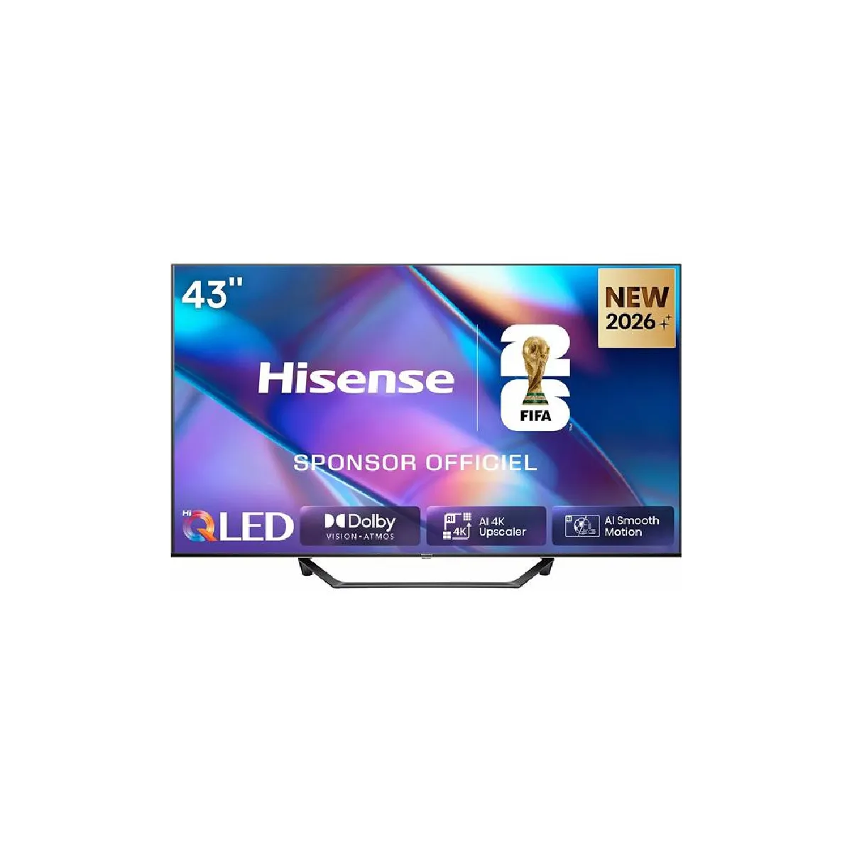 Hisense 43A7S TV QLED 43 4K Smart VIDAA U9 Dolby Vision HDMI 2.1