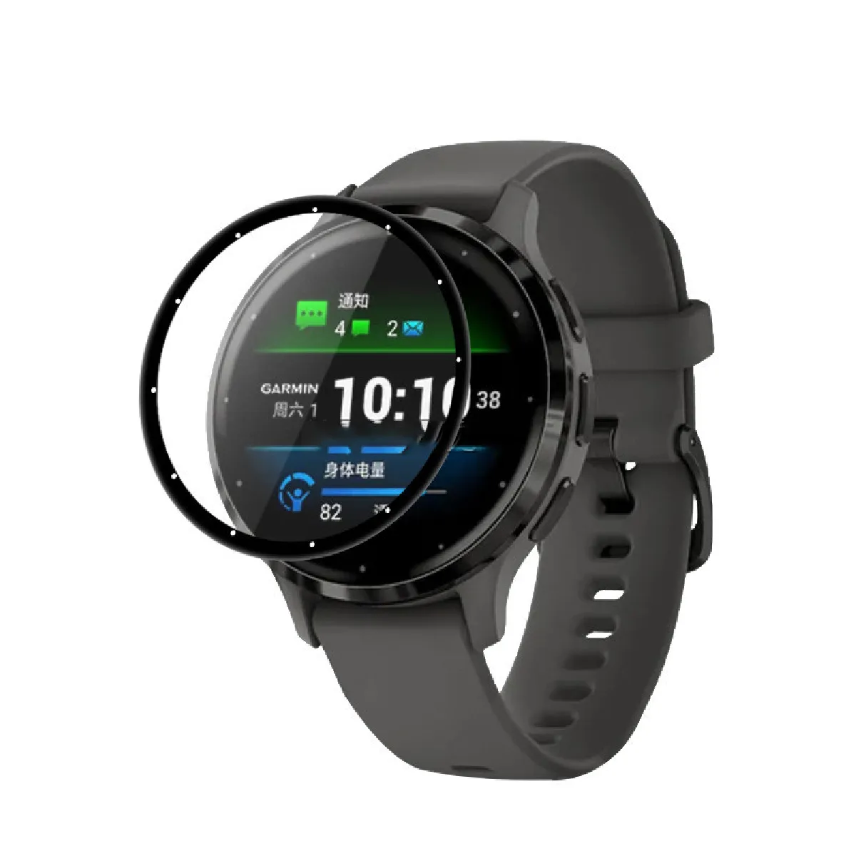Inf Protecteur D'écran Pour Garmin Venu 3S - Transparent
