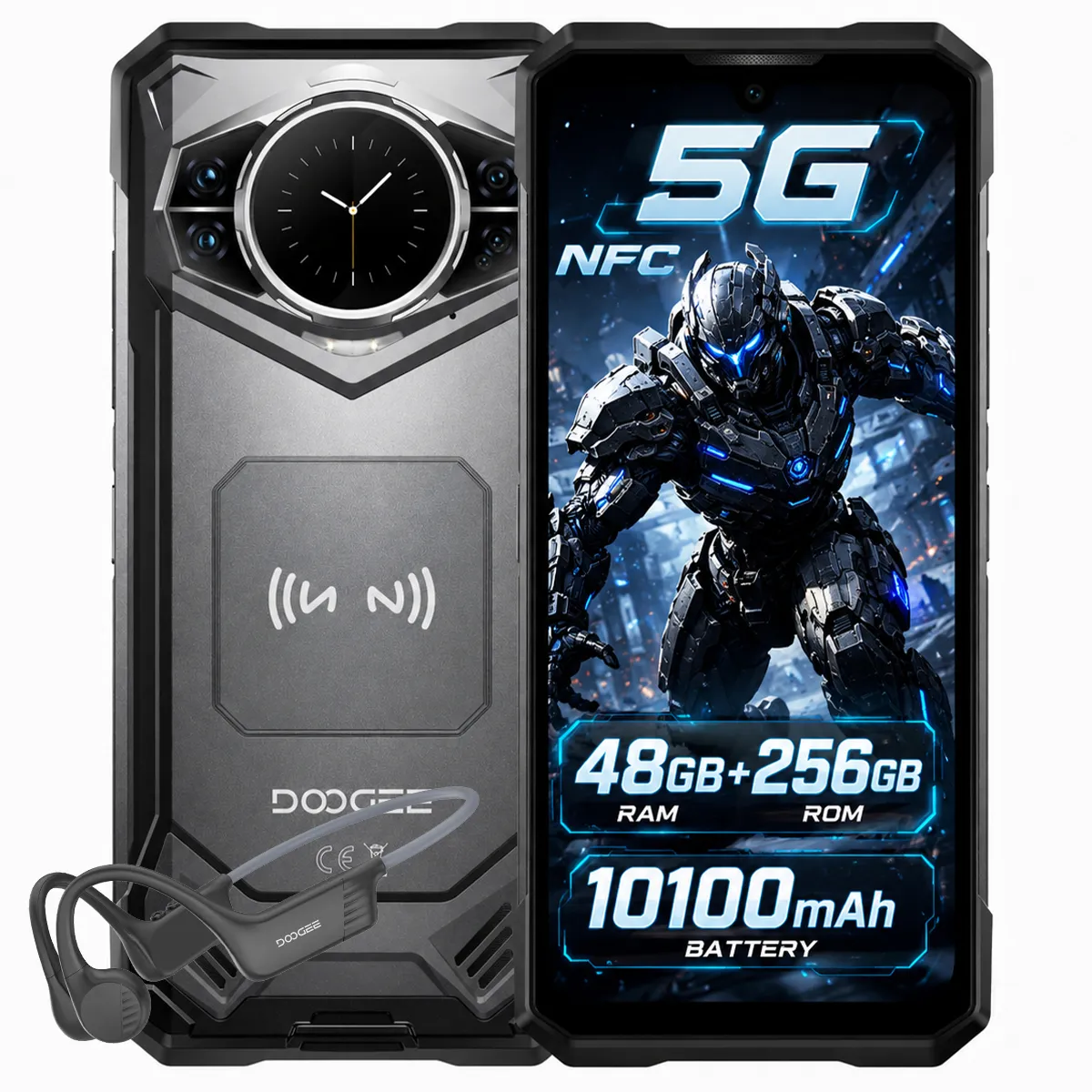 DOOGEE  S200 VIP Edition - 5G Rugged 256Go Noir