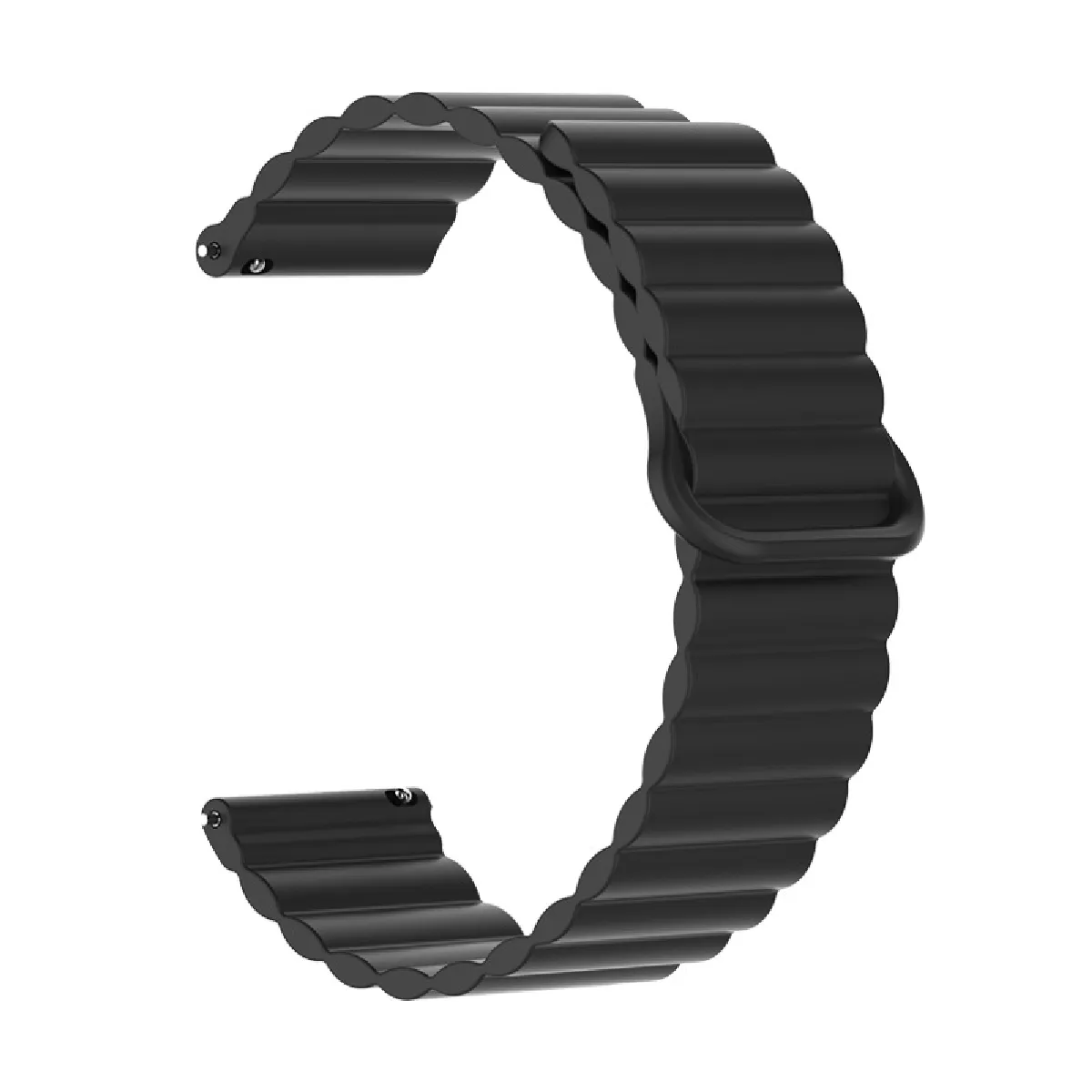 Generalia Bracelet Montre Bicolore En Silicone Avec Boucle Magnétique Pour Montres Huawei