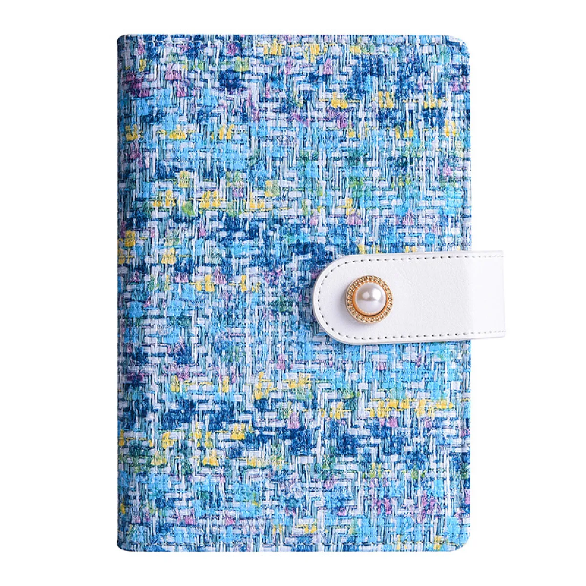 Carnet budget A6 à feuilles mobiles, style chic, avec pochette zippée, - simple,