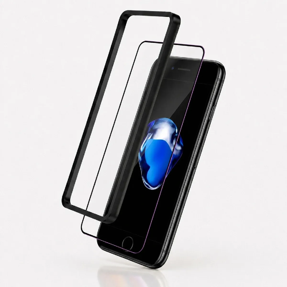 3Mk Noir Verre Trempé 9H Pour Iphone 7 / Transparent
