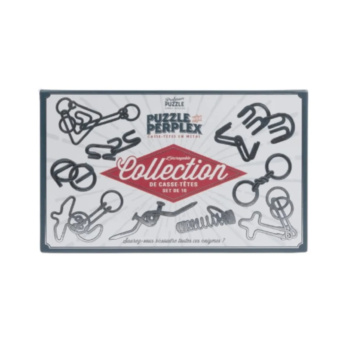 Professor Puzzle - Set de 10 Casse-têtes Perplex - Jeu de Logique - Coffret 10 Jeux - Image 3