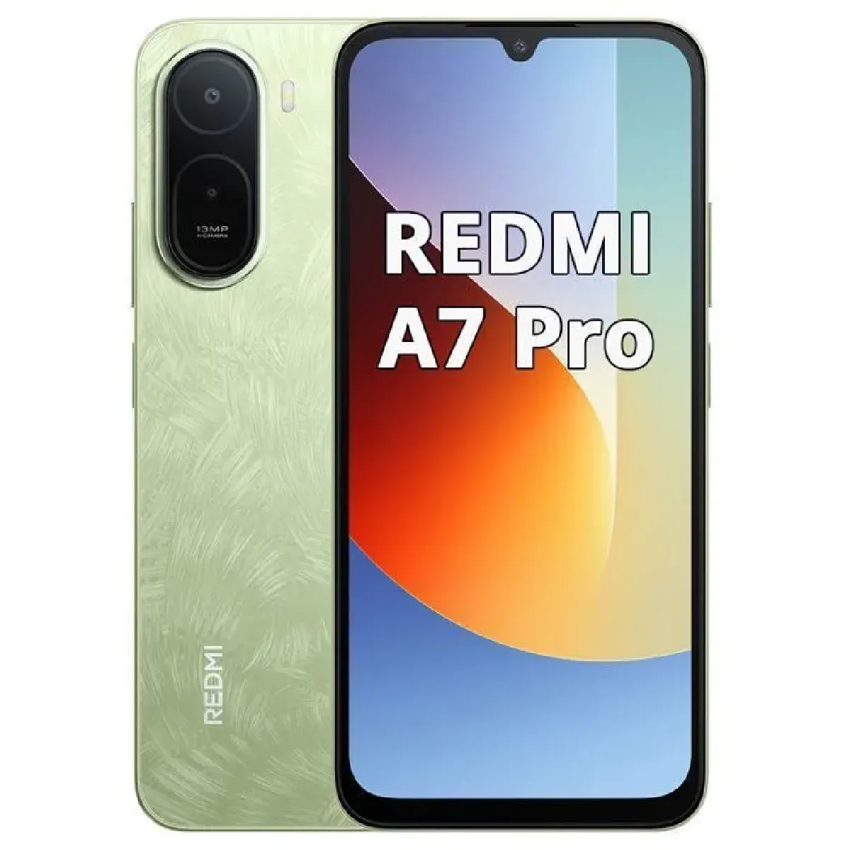 REDMI A7 Pro, Smartphone 4 GO + 128 GO, Vert, Immersive 6.9 display, 6000mAh (typ) battery, Octa-core processor