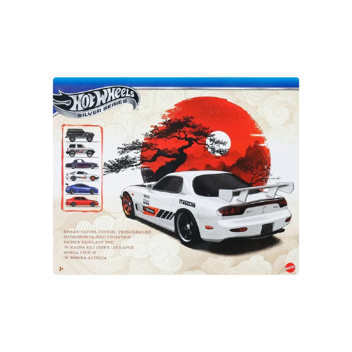 Véhicules en métal Hot Wheels Series Streets of Japan Coffret 6 pièces 164 Neuf