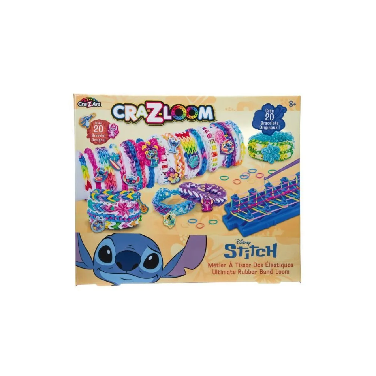 LEXIBOOK Atelier de bracelets élastiques Stitch Cra Z Loom - vue 2