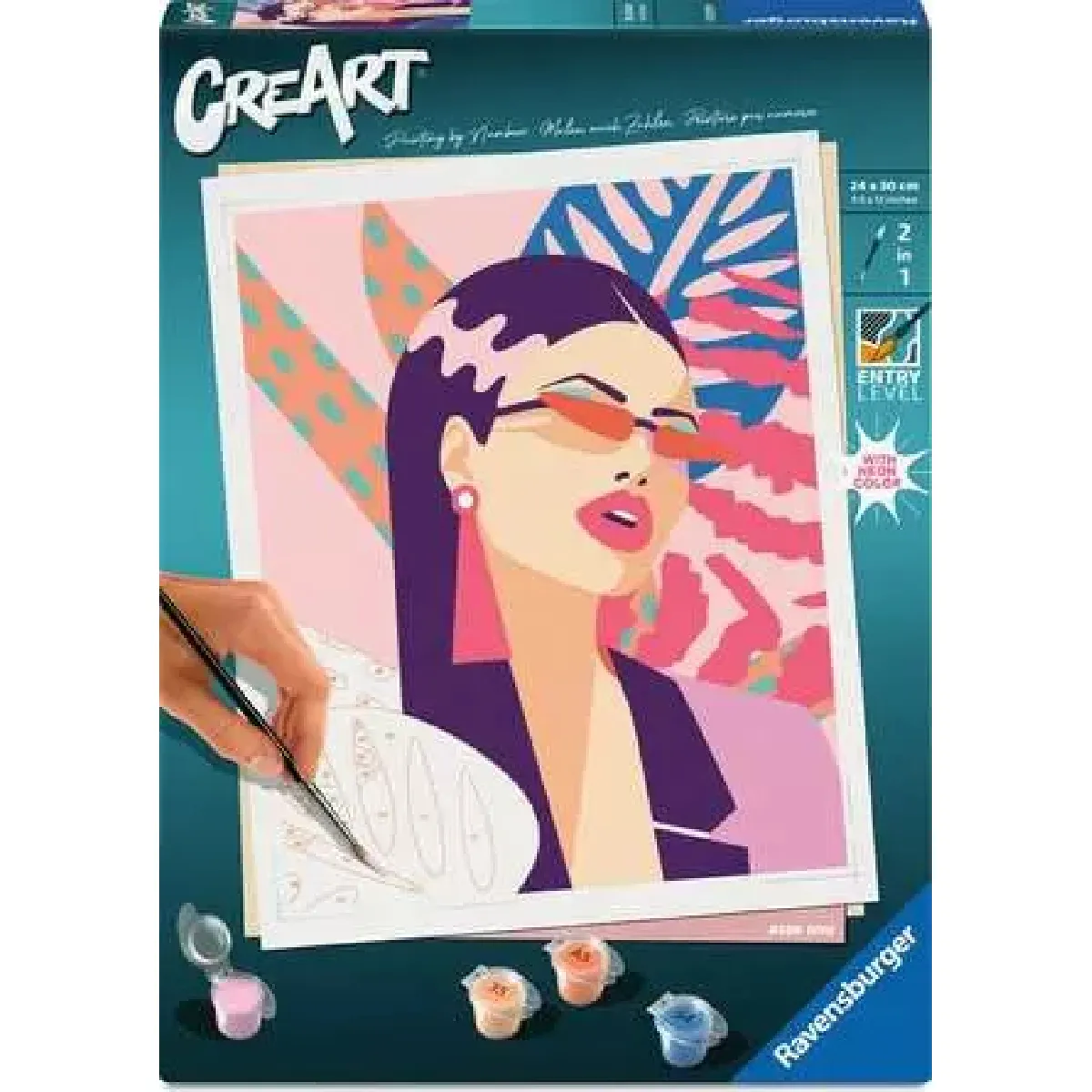 CreArt 24x30 cm Neon Diva